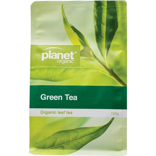 PLANET ORGANIC Herbal Loose Leaf Tea Green Tea 125g PLANET ORGANIC