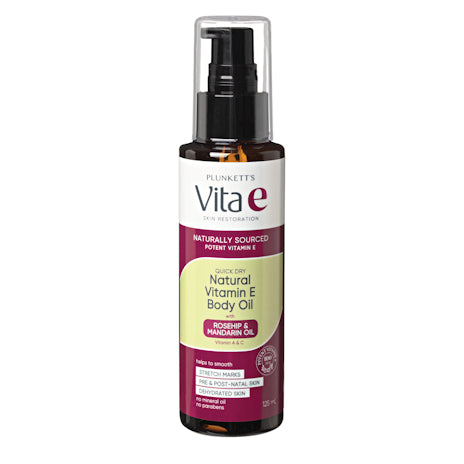 Plunkett's Vita E Natural Vitamin E Quick Dry Oil 125ml - Cutprice Online