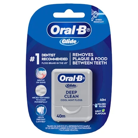 Oral-B Glide  Deep Clean Floss 40m - Cutprice Online