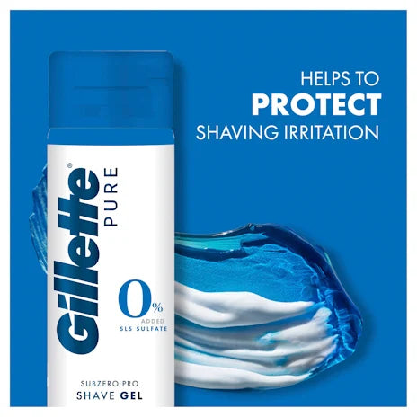 Gillette Pro Icy Cool Shave Gel Menthol 195g - Cutprice Online