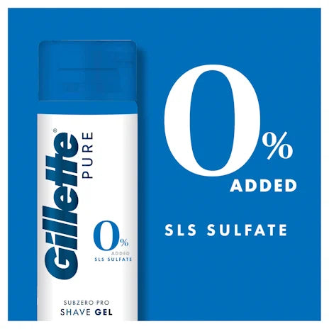 Gillette Pro Icy Cool Shave Gel Menthol 195g - Cutprice Online