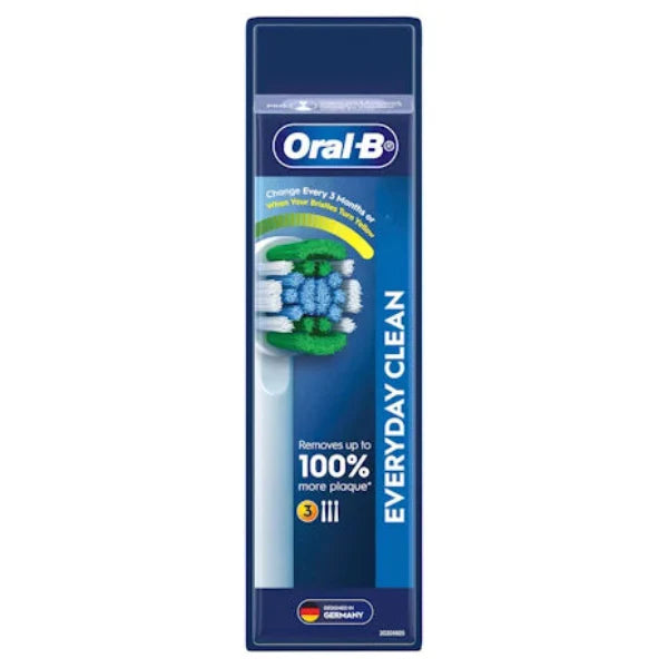 Oral B Precision Clean Replacement Electric Toothbrush Heads 3 Pack - Cutprice Online