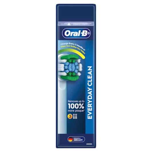 Oral B Precision Clean Replacement Electric Toothbrush Heads 3 Pack - Cutprice Online
