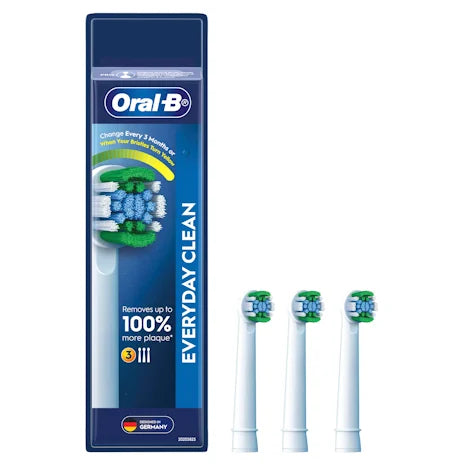 Oral B Precision Clean Replacement Electric Toothbrush Heads 3 Pack - Cutprice Online