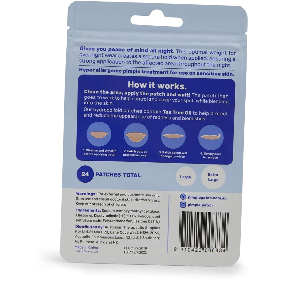 Skin Control Pimple Patches PM Overnight Wear 24 Patches - Cutprice Online