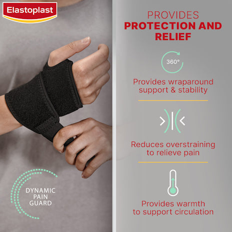 Elastoplast Sports Adjustable Wrist Support One Size - Cutprice Online
