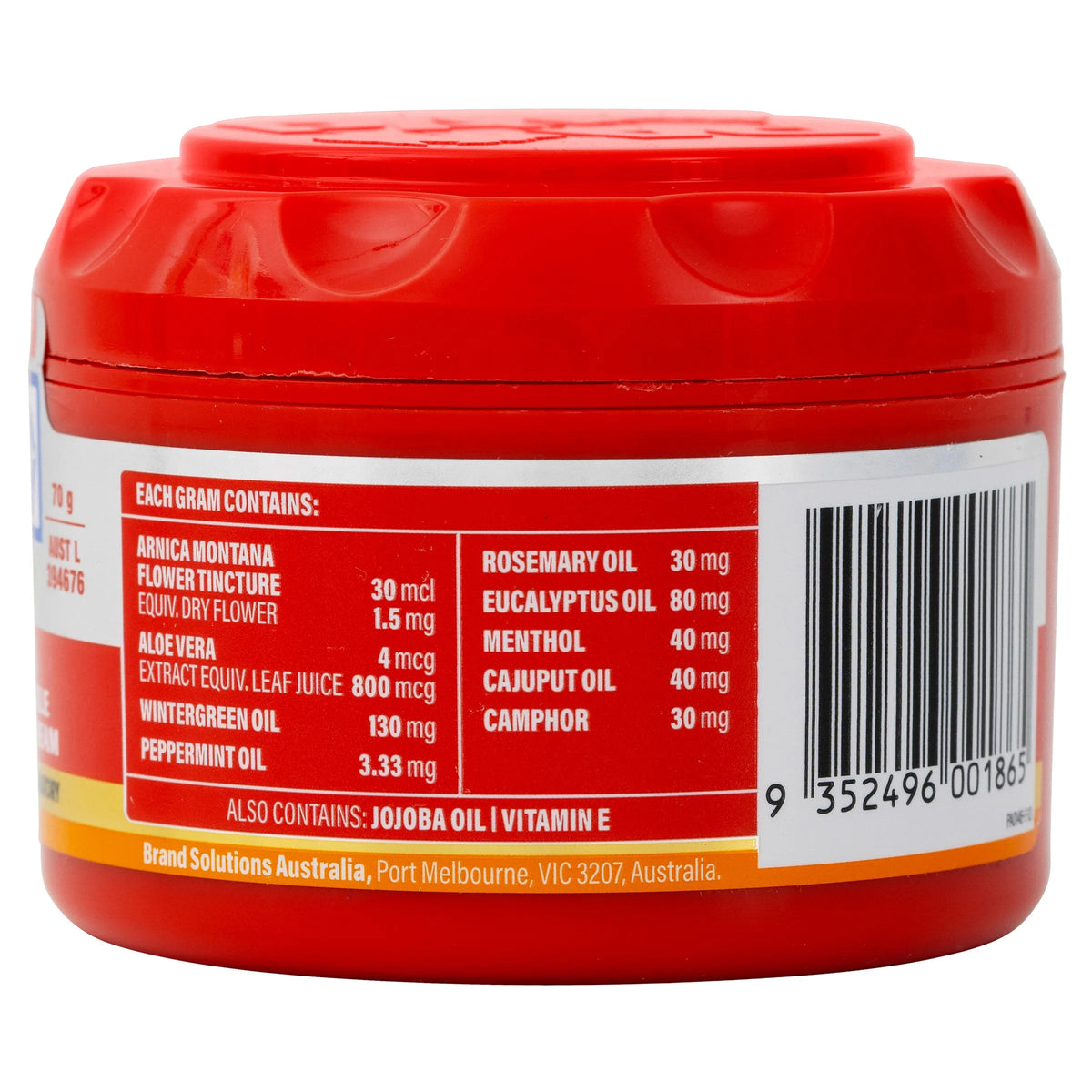 Pain Away Forte + Heat Joint & Muscle Pain Relief Cream 70g