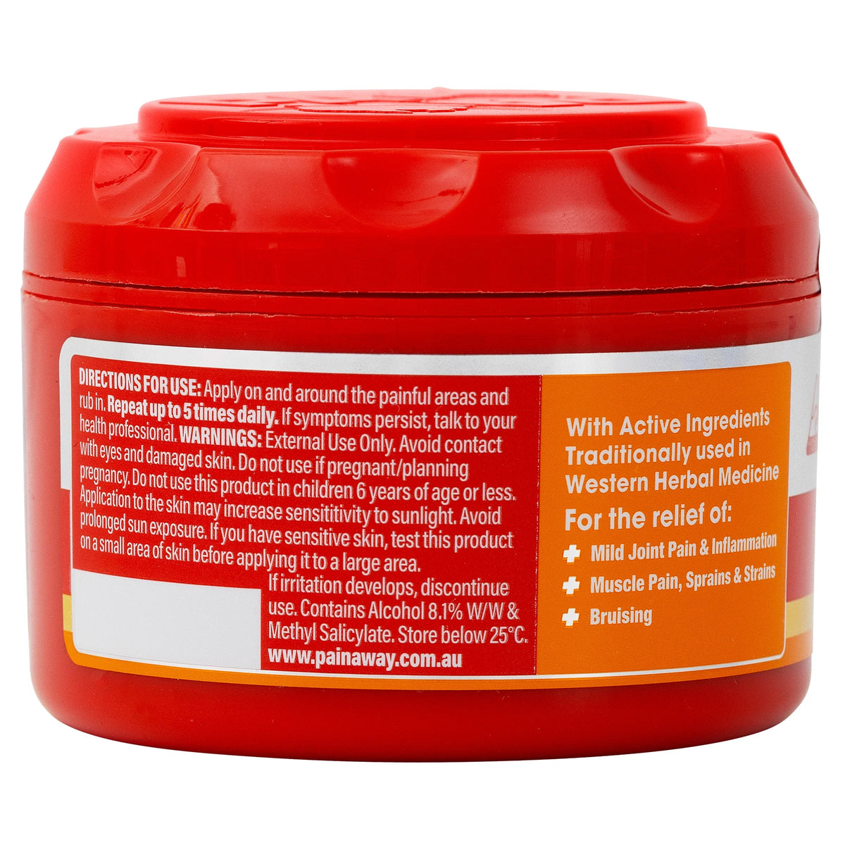 Pain Away Forte + Heat Joint & Muscle Pain Relief Cream 70g