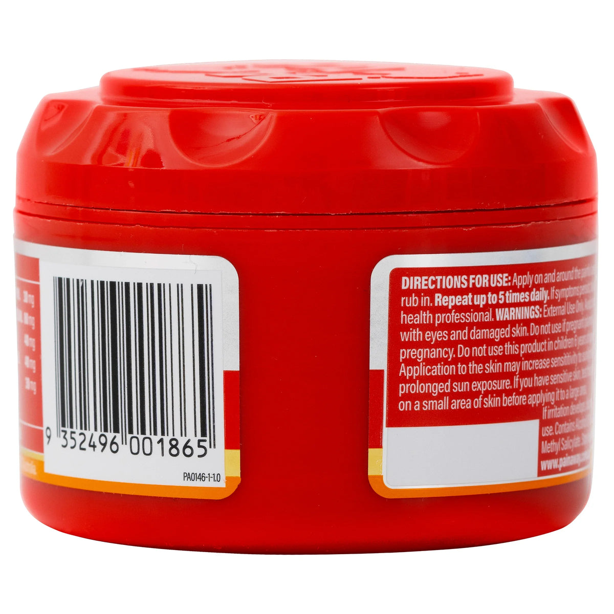Pain Away Forte + Heat Joint & Muscle Pain Relief Cream 70g
