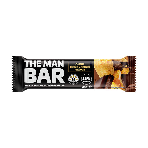 The Man Bar Choc Honeycomb 50g