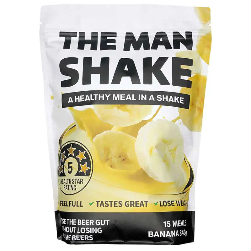 The Man Shake Banana 840g - Cutprice Online