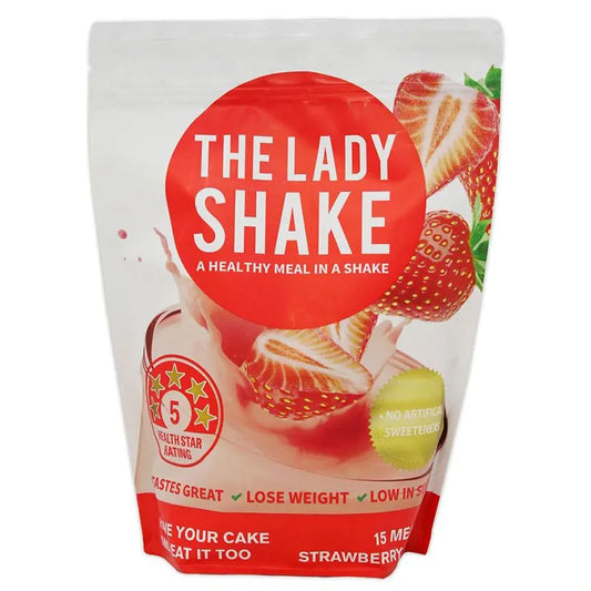 THE LADY SHAKE STRAWBERRY 840G - Cutprice Online