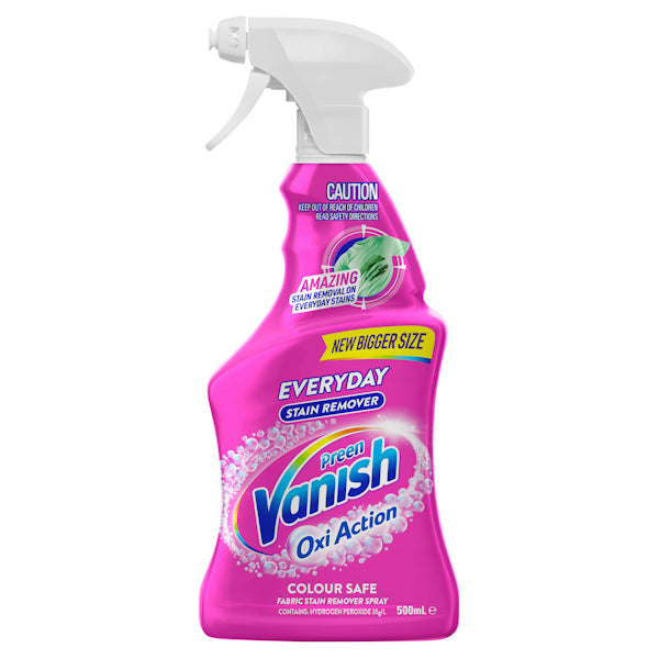 Vanish Preen Oxi Action Everyday Stain Remover Trigger Spray 500mL