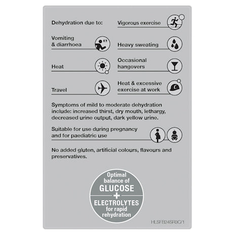 Hydralyte Fruity Bliss Multi-Flavour Electrolyte Powder 24 Sachets