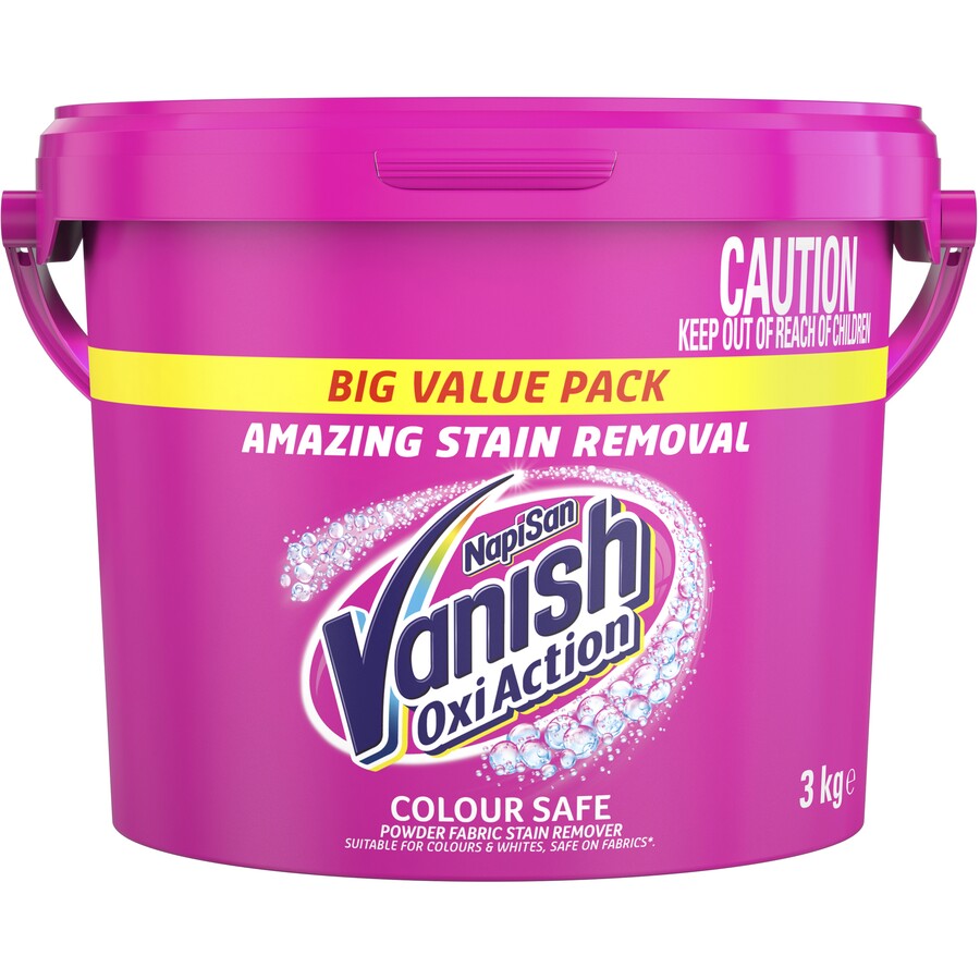 Vanish Napisan Oxiaction 3kg Bucket - Cutprice Online