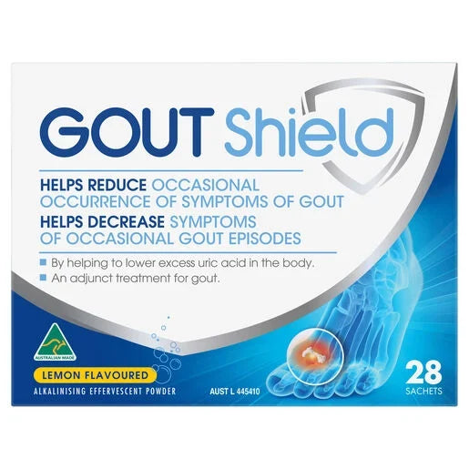 Gout Shield Effervescent Sachets 3.2g 28 Pack