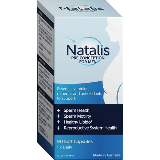 Natalis Pre-conception for Men 90cap