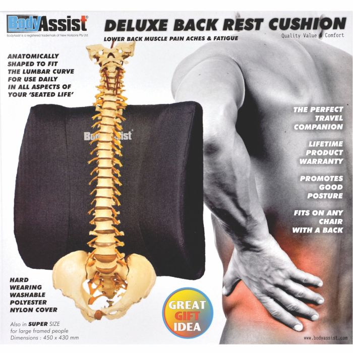 Body Assist Deluxe Back Rest Cushion - Cutprice Online