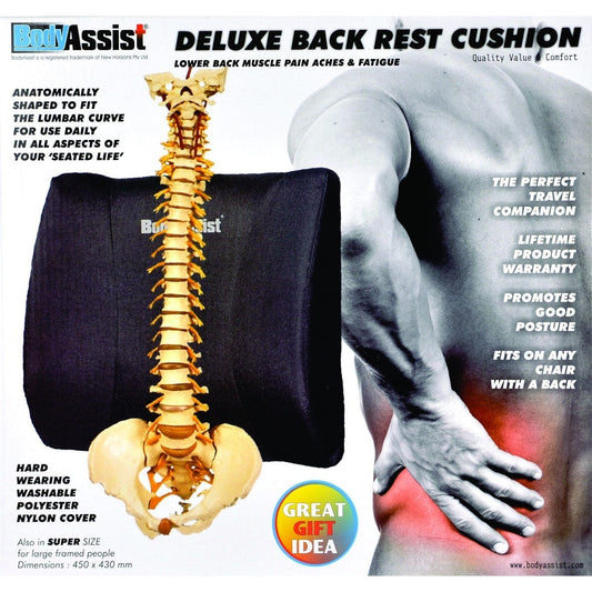 Body Assist Deluxe Back Rest Cushion - Cutprice Online