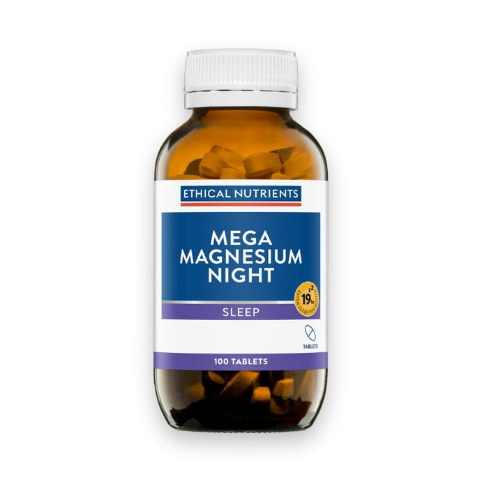 Ethical Nutrients Mega Magnesium Night 100 Tablets