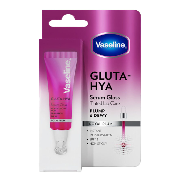 Vaseline Gluta-Hya Serum Gloss Royal Plum 10mL