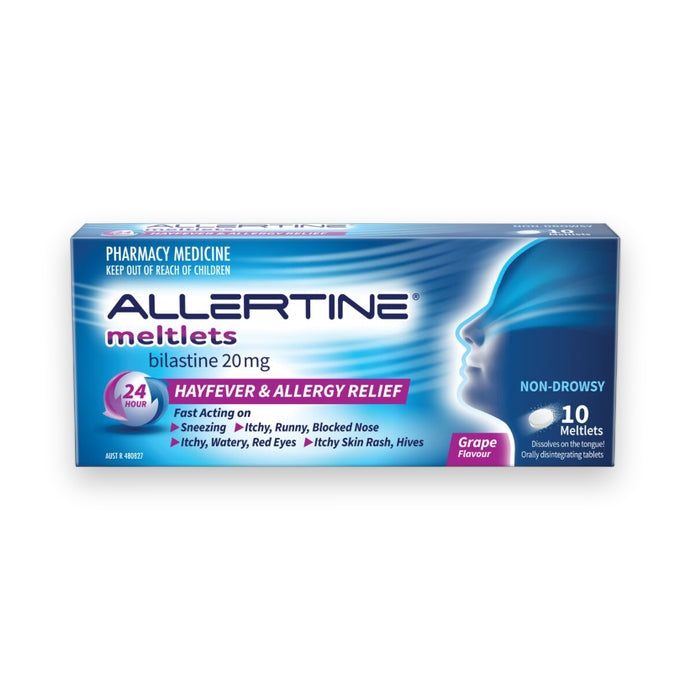 ALLERTINE Bilastine 20mg 10 Meltlets