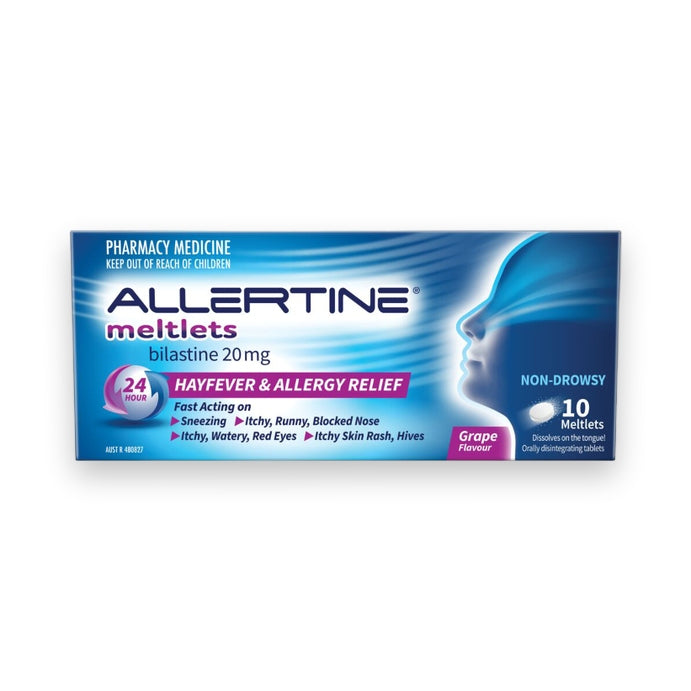ALLERTINE Bilastine 20mg 10 Meltlets