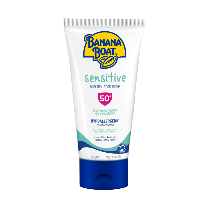 Banana Boat Sensitive Spf50+ 100g