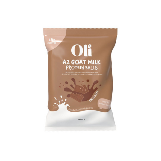 Oli6 A2 Goat Milk Protein Balls Chocolate 50g