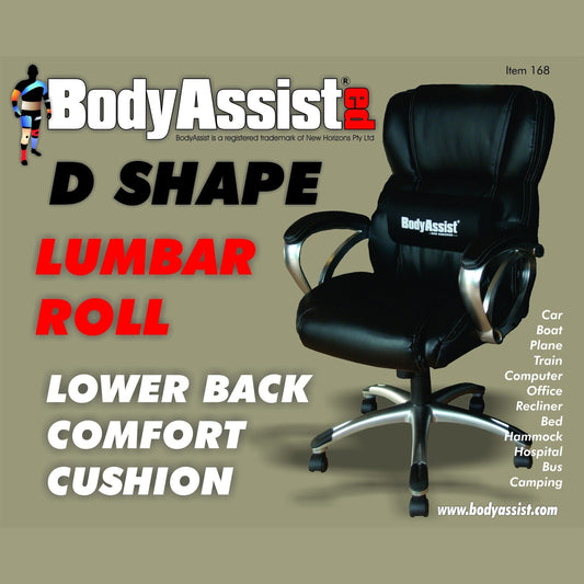 Body Assist D Shape Lumbar Roll Cushion - Cutprice Online