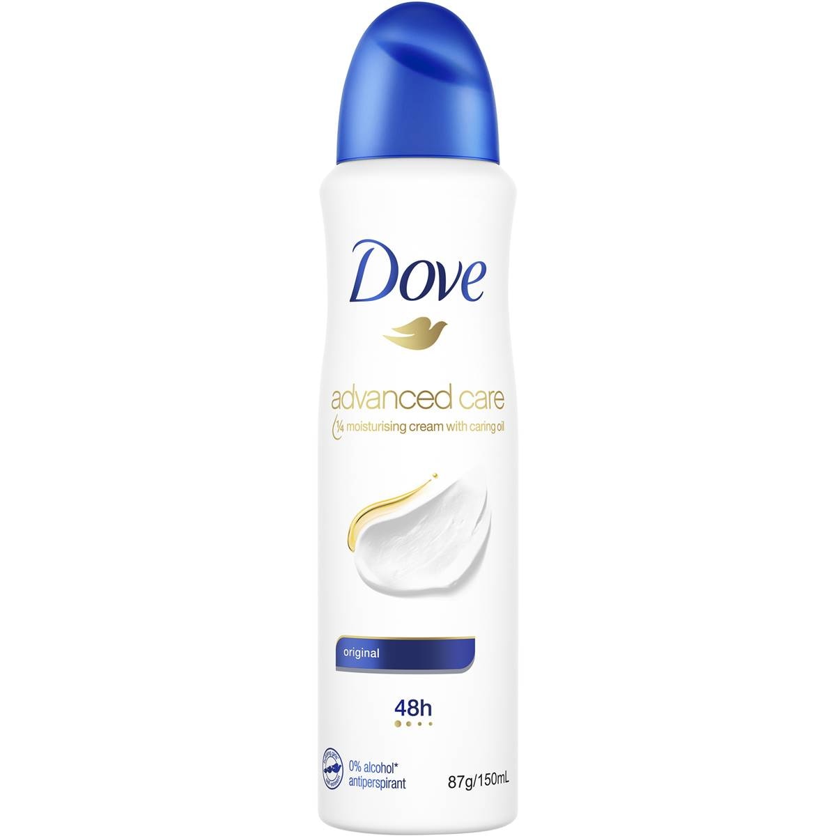 Dove Advanced Care Original Antiperspirant Spray 150ml - Cutprice Online