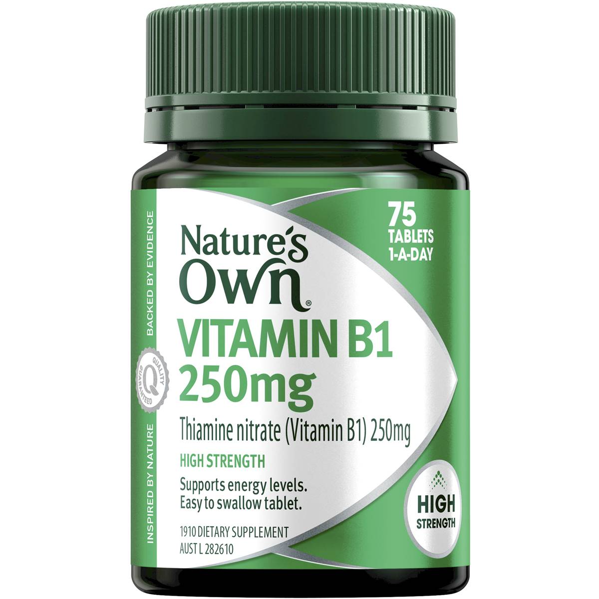 Nature's Own Vitamin B1 250mg 75 Tablets - Cutprice Online