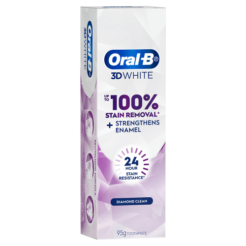 Oral-B 3D White Lasting White Enamel Strong Toothpaste 95g