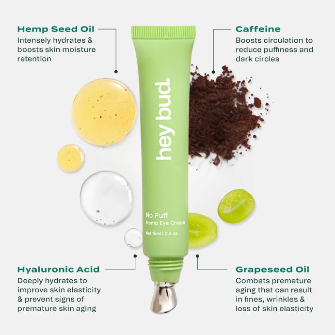 Hey Bud Hemp Eye Cream 15ml