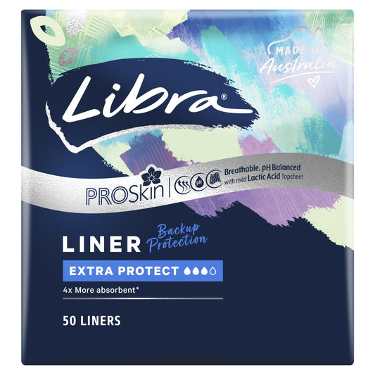 Libra Panty Liners Extra Protect 50 Pack - Cutprice Online