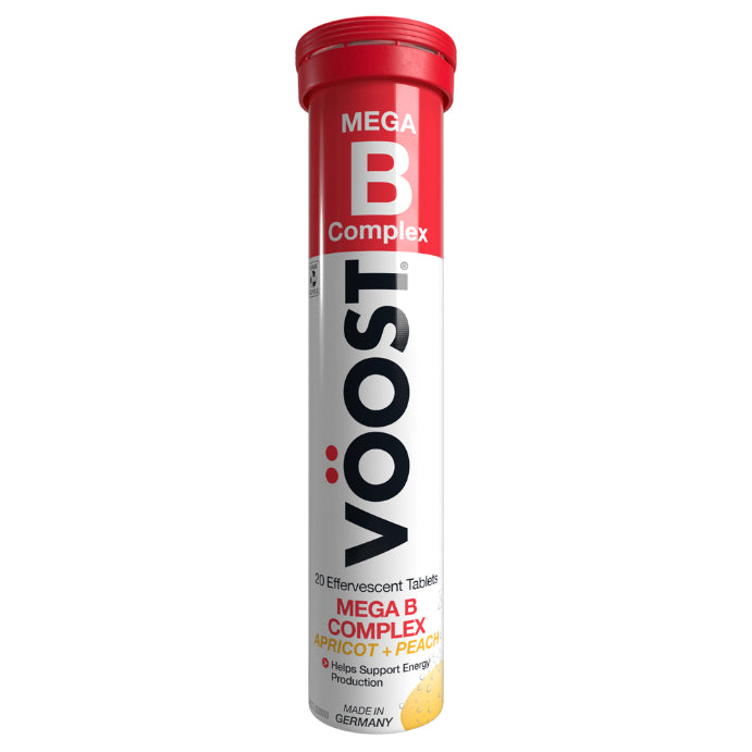 Vöost Mega B Complex Apricot + Peach 20 Tablets