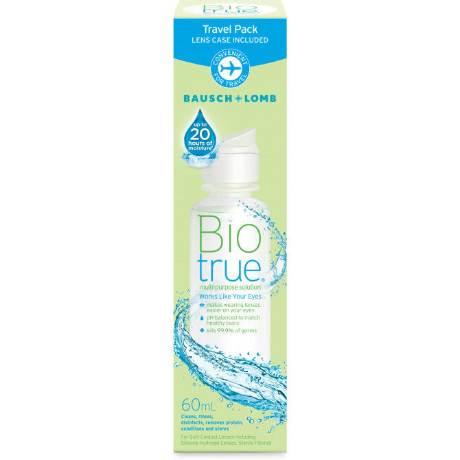 Bausch & Lomb Biotrue Multi-purpose Solution Travel Pack 60ml - Cutprice Online