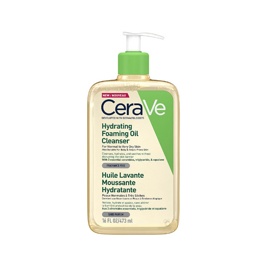 CeraVe Hydrating Foaming Oil Cleanser 473mL