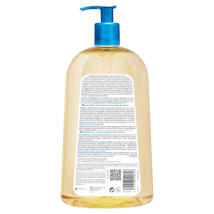 Bioderma Atoderm Shower Oil Wash 1l