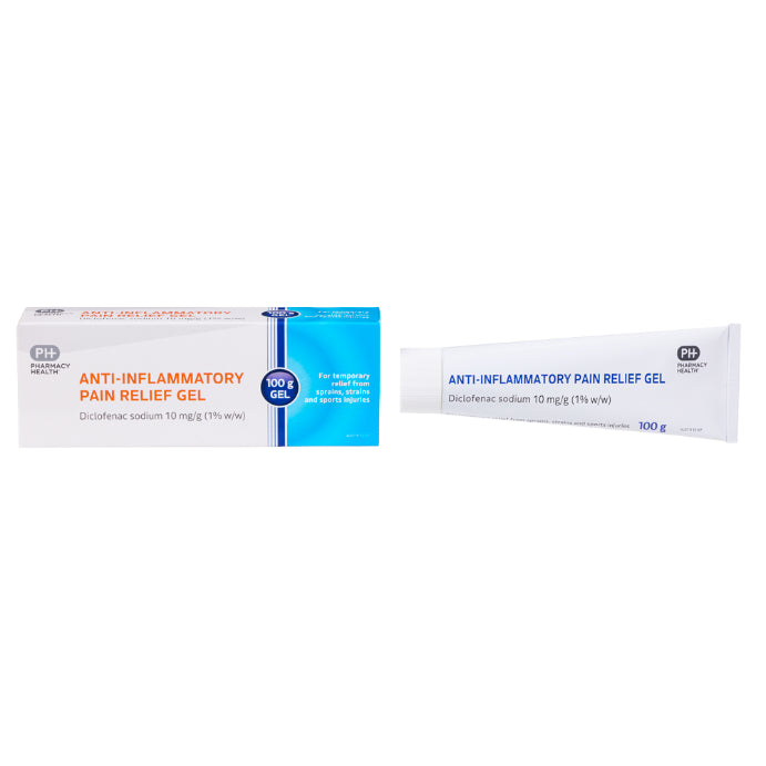 Pharmacy Health Anti-inflammatory Pain Relief Gel 100g