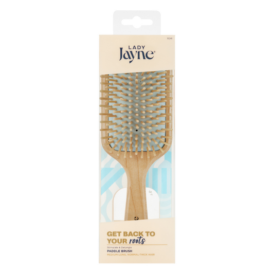 Lady Jayne Paddle Brush (Wooden)