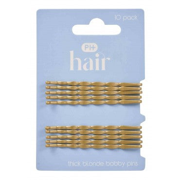 PHarmacy Health BOBBY PINS THICK BLONDE 10PK - Cutprice Online