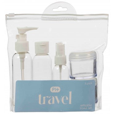 PHarmacy Health REFILLABLE TRAVEL SET 5PK - Cutprice Online