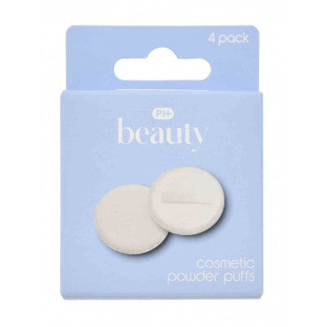 Pharmacy health COSMETIC POWDER PUFFS 4PK - Cutprice Online