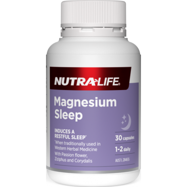 Nutra-Life Magnesium Sleep 30 Capsules - Cutprice Online