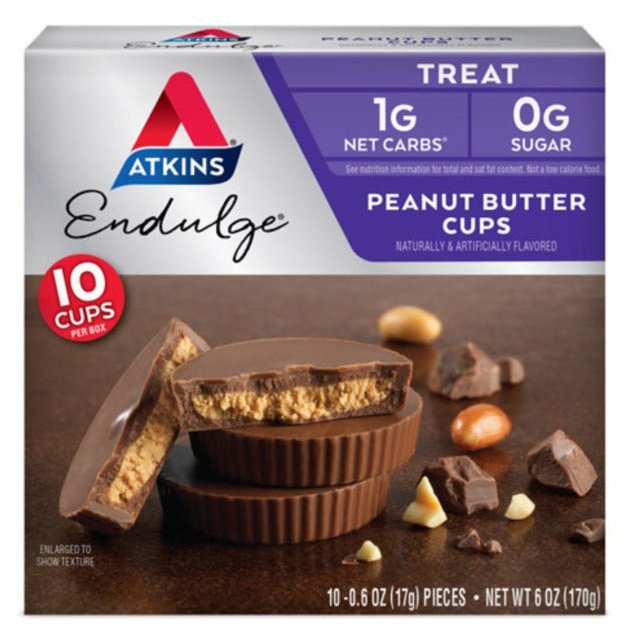 Atkins Peanut Butter Cups 17g 10 Pack - Cutprice Online