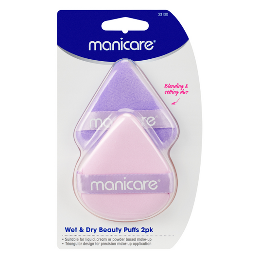 Manicare Wet & Dry Beauty Puff 2PK