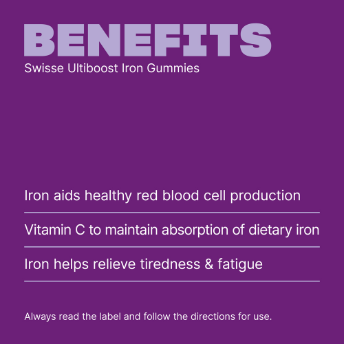 SWISSE ULTIBOOST IRON GUMMIES 50 PACK