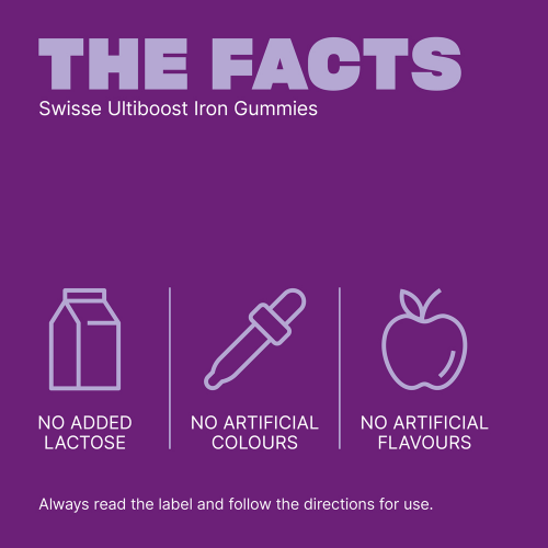 SWISSE ULTIBOOST IRON GUMMIES 50 PACK