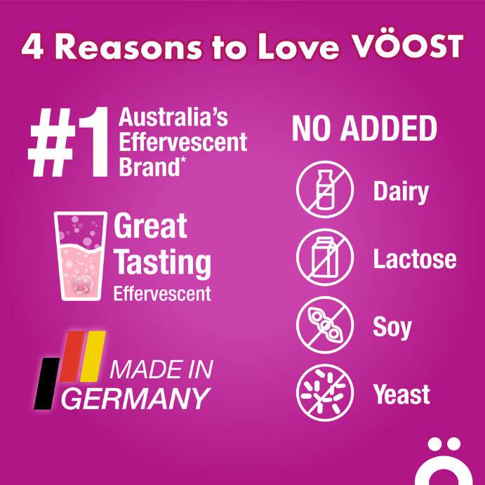 Vöost Immunity Blackcurrant 20 Tablets